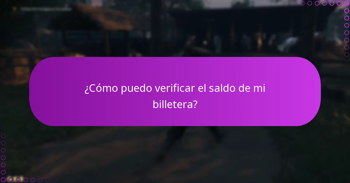 ¿Qué debo hacer si el saldo de mi billetera es incorrecto?