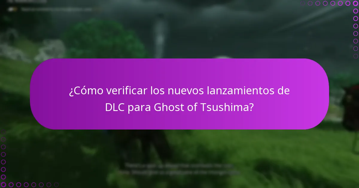 ¿Cómo gestionar los derechos para el DLC de Ghost of Tsushima?